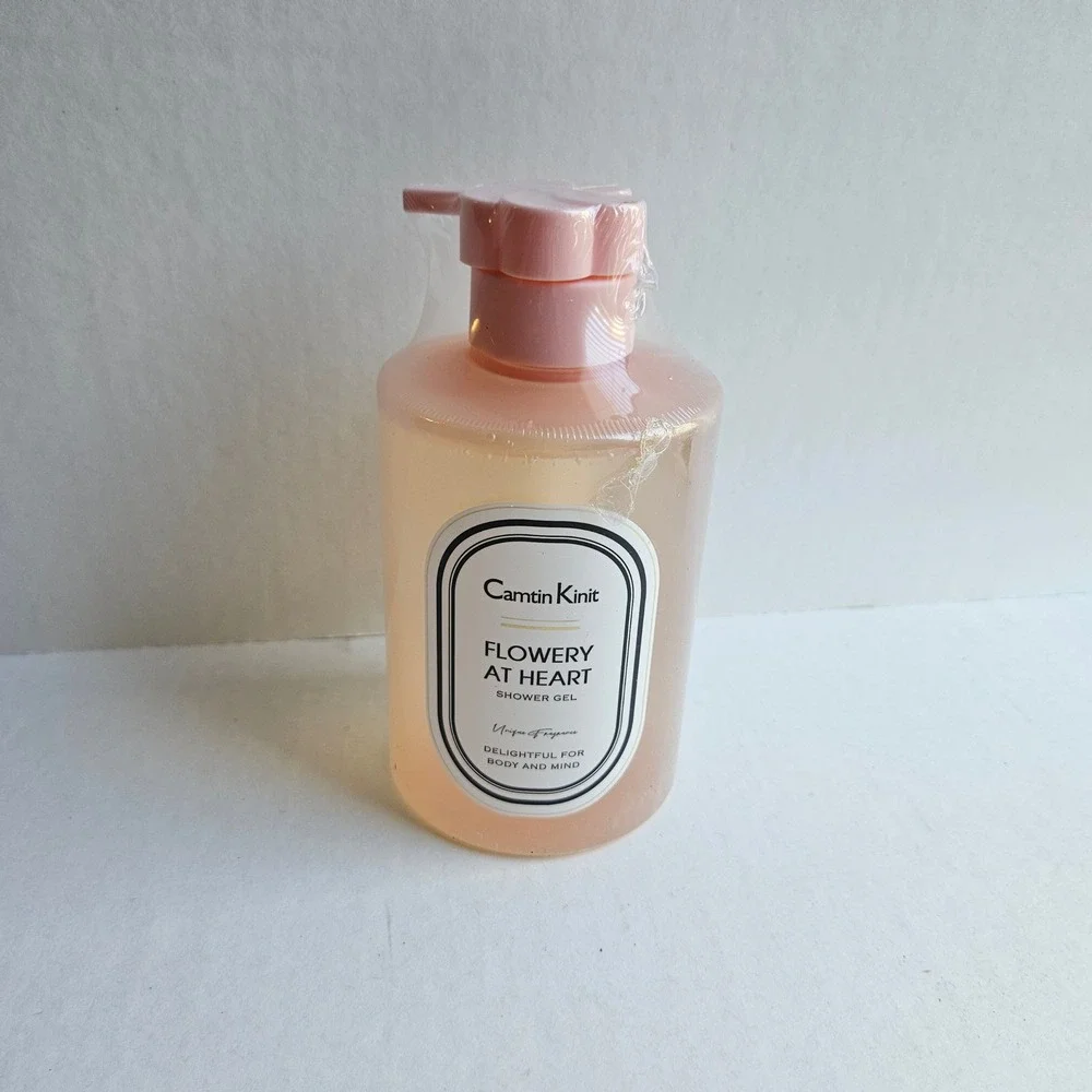 Camtin Kinit Flowery At Heart Shower Gel 450ml Botanical Extracts Sealed Pump